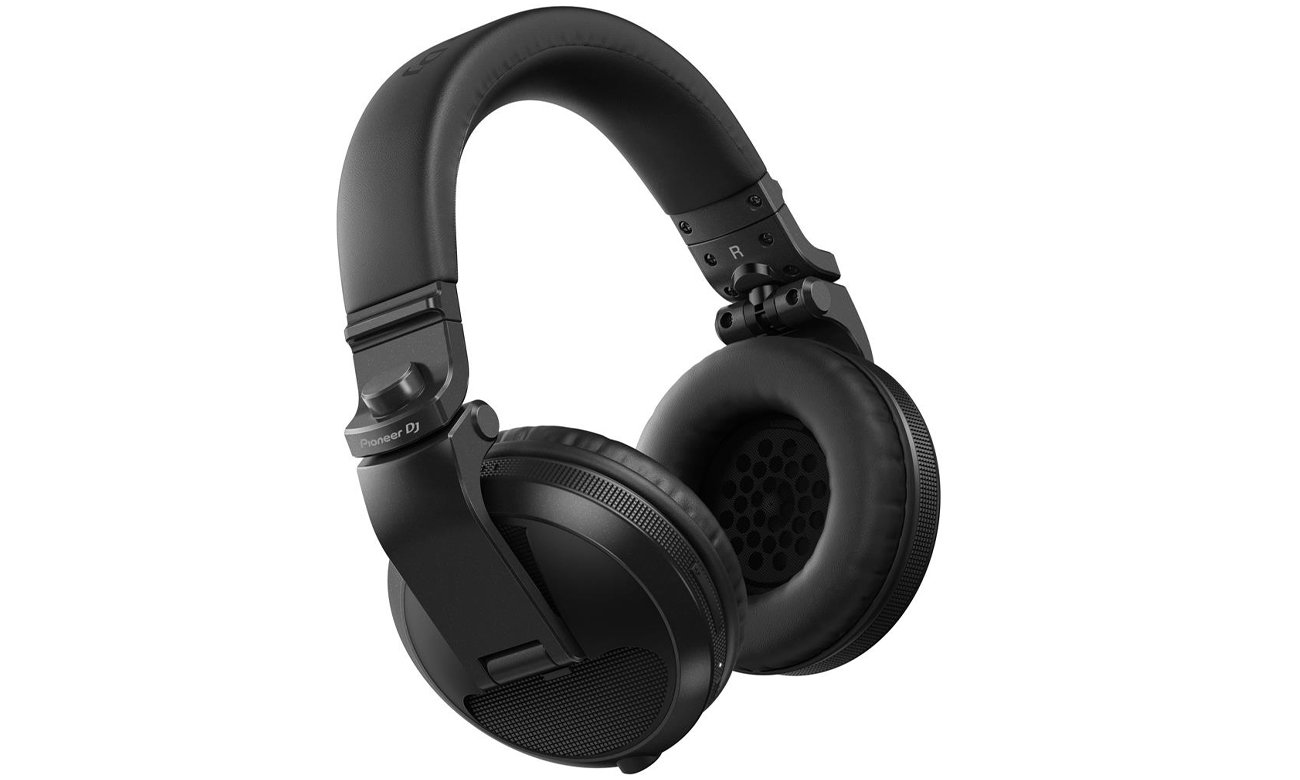 Наушники Pioneer HDJ-X5BT DJ Headphones Black - Угловой вид спереди