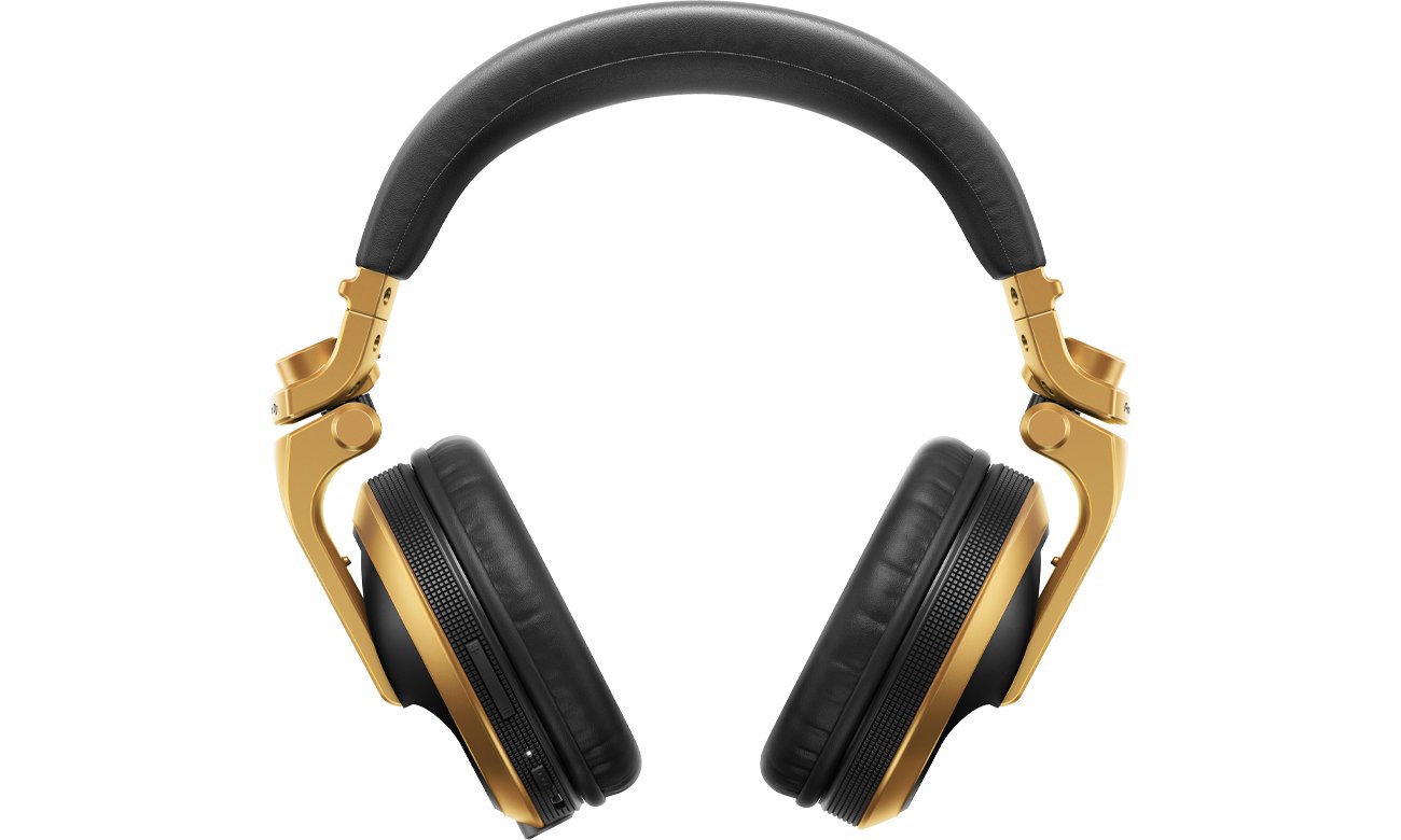 Pioneer HDJ-X5BT DJ наушники Gold - Вид спереди