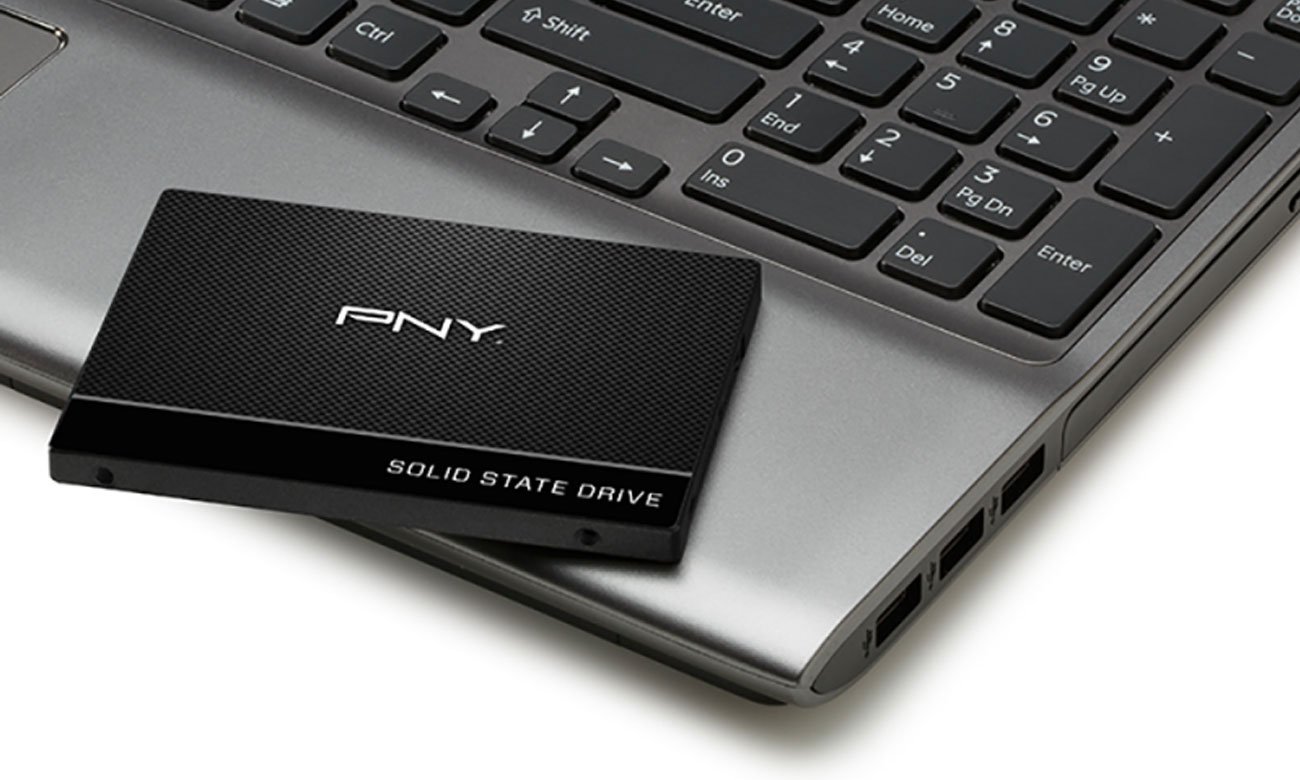 PNY CS900 SSD - Загальний вигляд на ноутбуцi