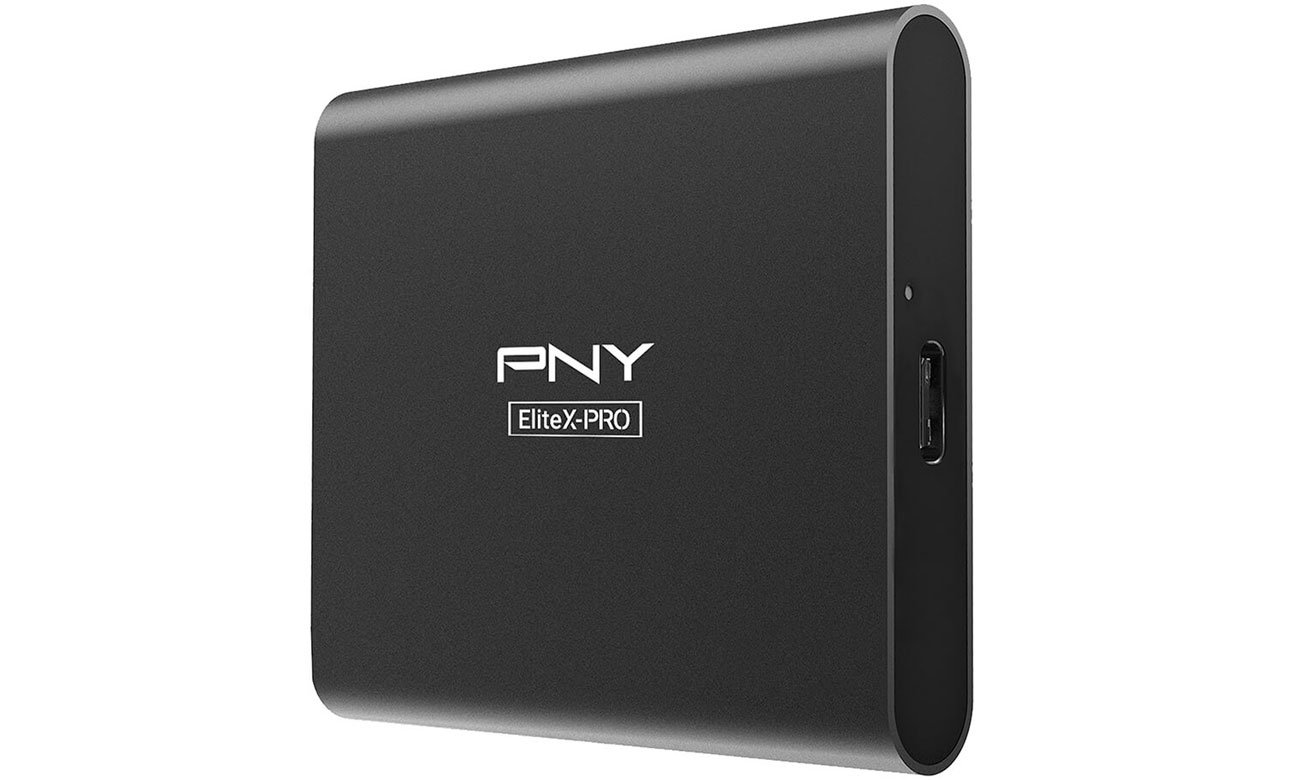 PNY Elite-X Pro Black SSD - кутовий вигляд спереду