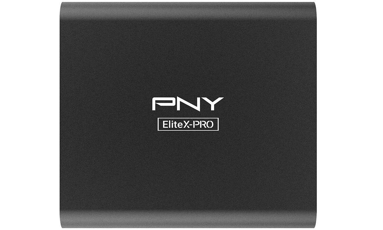 Внешний накопитель SSD PNY Elite-X Pro Black – вид спереди