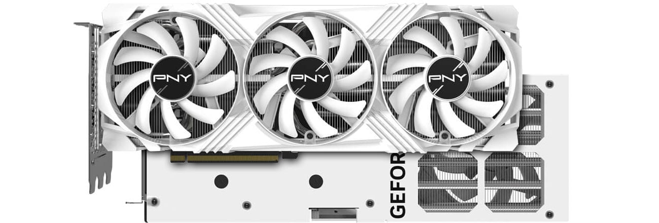 Охлаждение PNY GeForce RTX 4070 Ti LED Verto White Edition