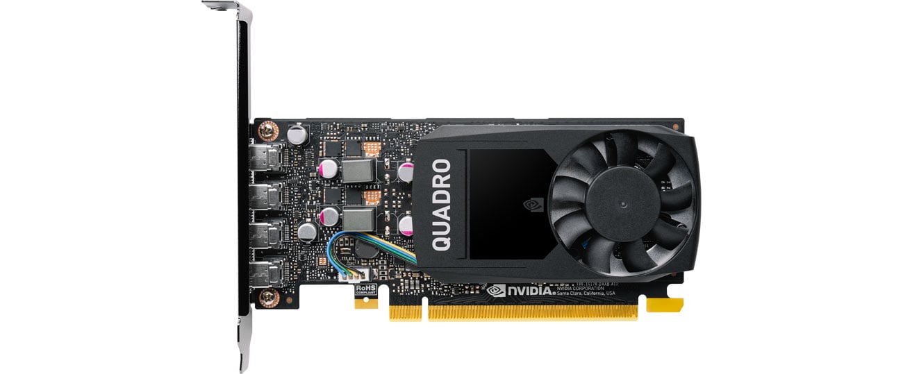 PNY Quadro P1000 4GB - Охлаждение