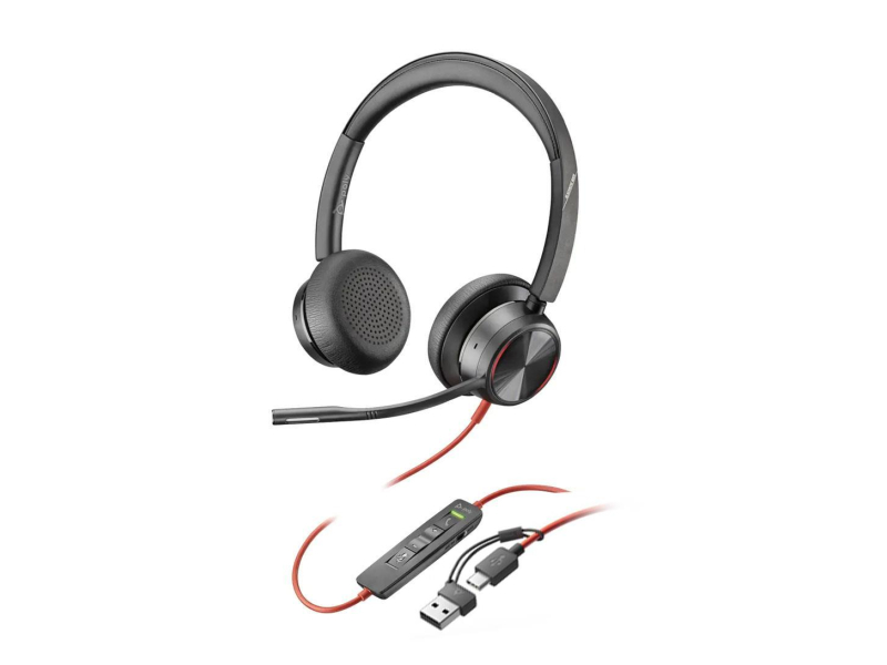 Poly Blackwire 8225 Stereo USB-A/USB-C (8X223AA)