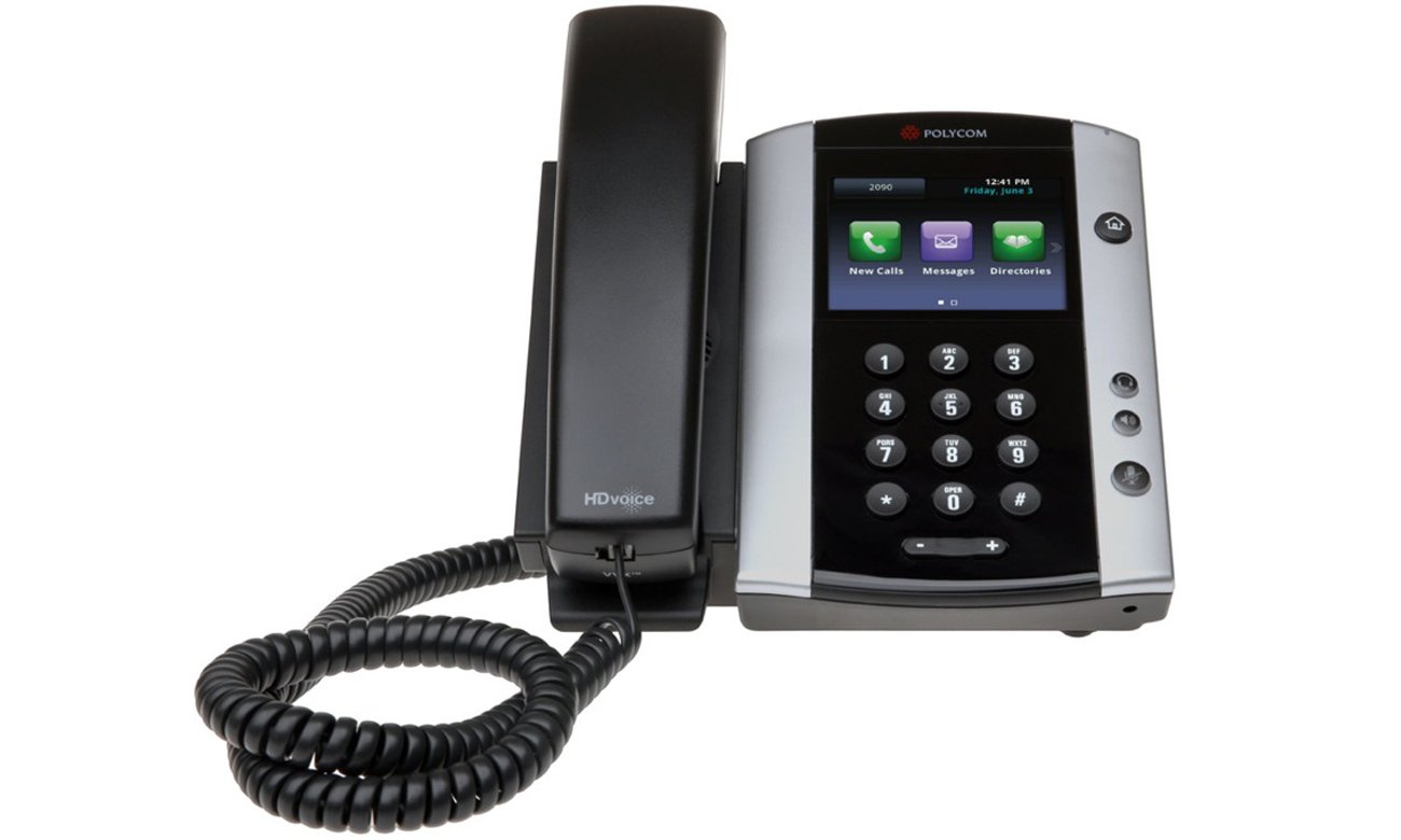 Бизнес мультимедийный телефон Polycom VVX 501