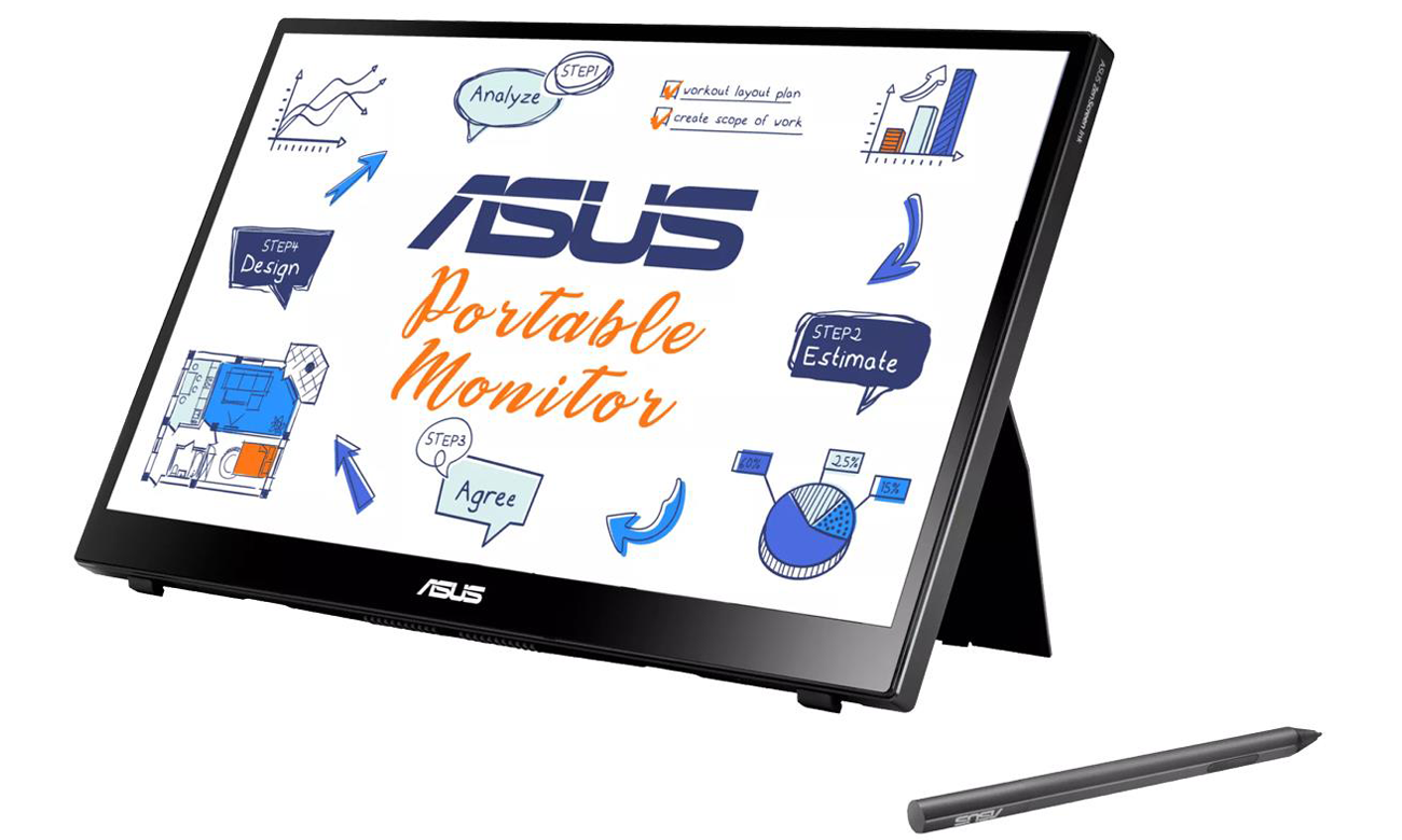 Чернила ASUS ZenScreen MB14AHD