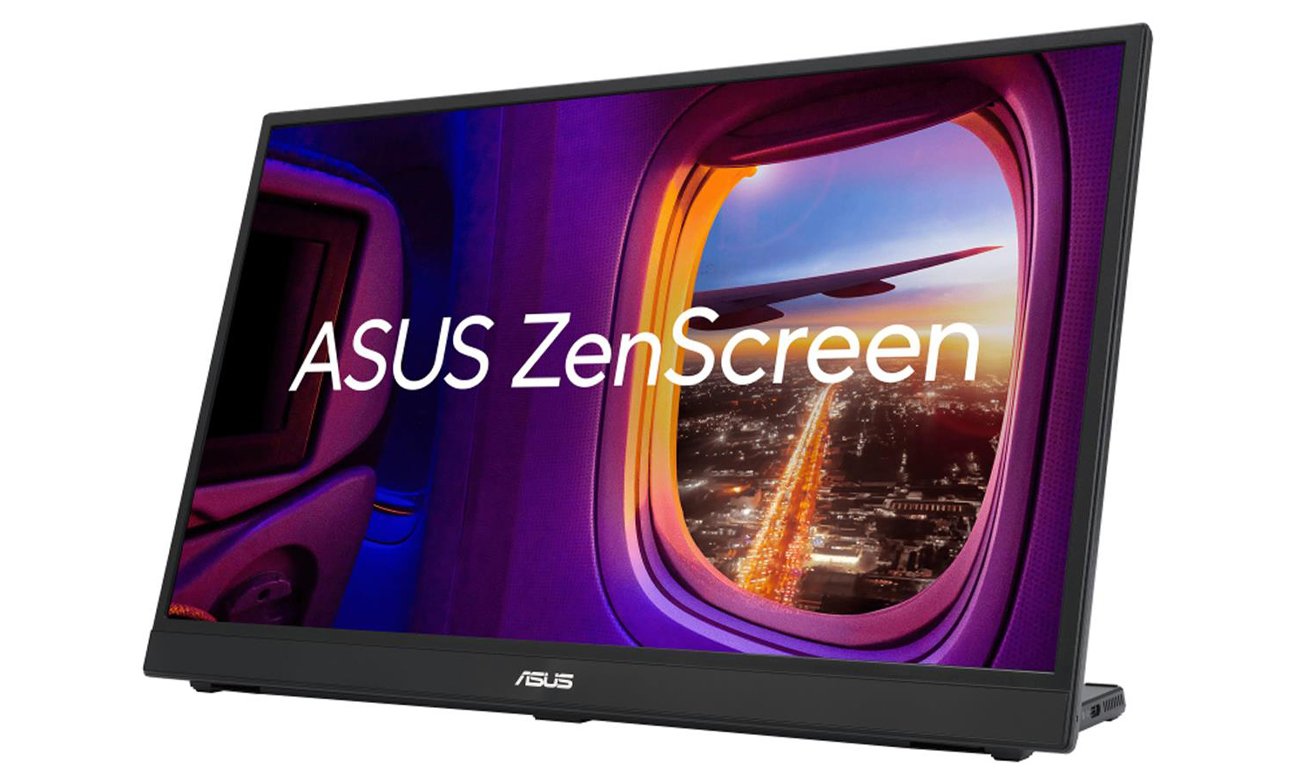 ASUS ZenScreen MB16QHG передний угол обзора