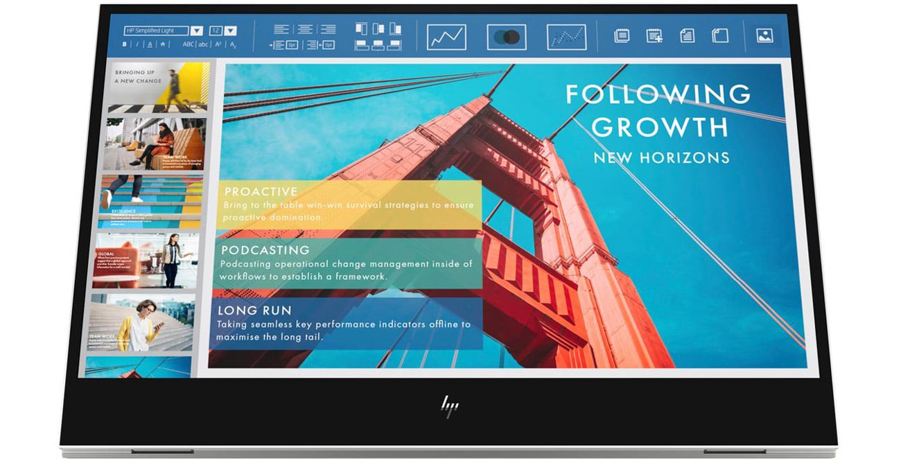 Мобільний монітор для дому та офісу HP E14 G4