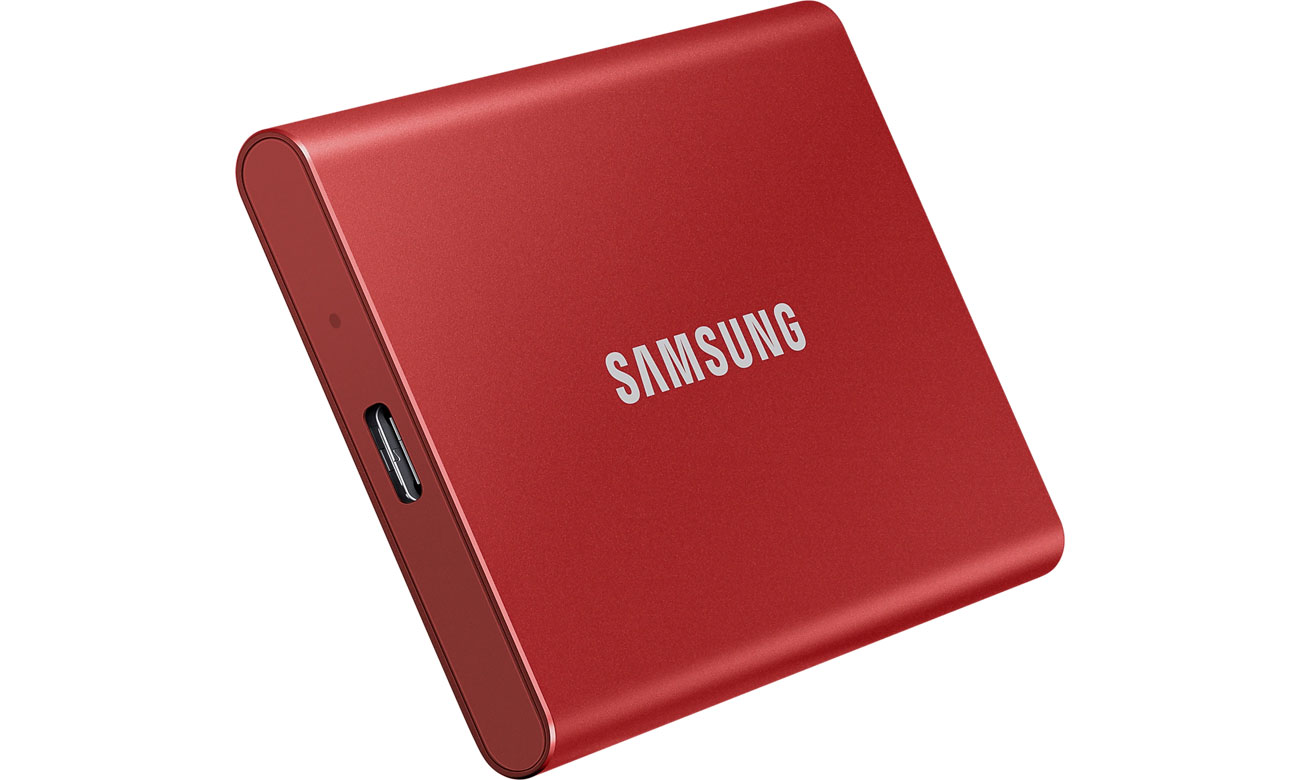 Портативный SSD Samsung T7 1TB USB 3.2 Gen. 2 Red