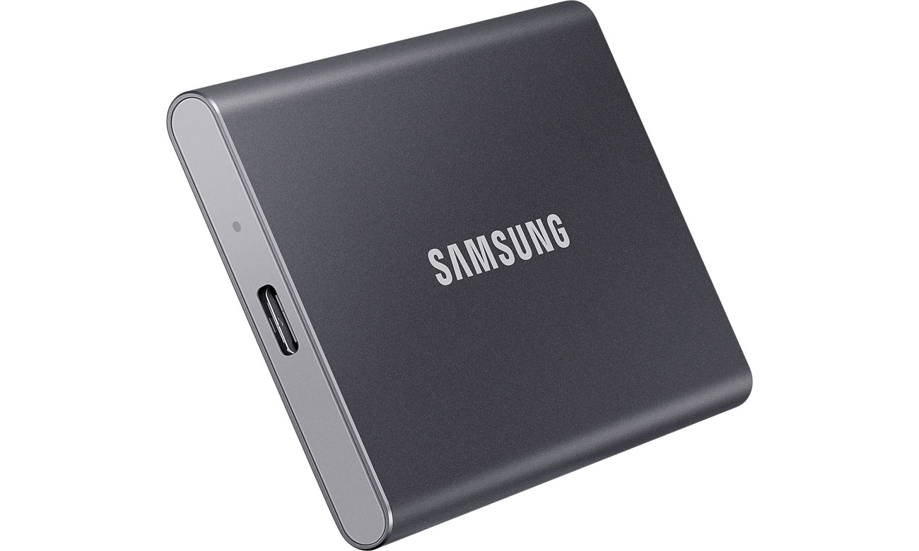 Портативный SSD Samsung T7 2TB USB 3.2 Gen. 2 серый