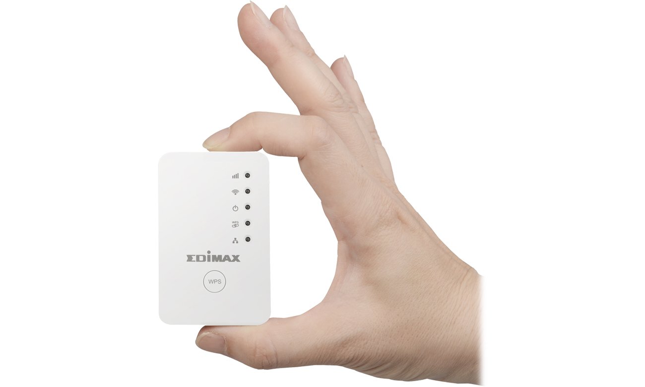 Компактный размер Edimax EW-7438RPn Mini