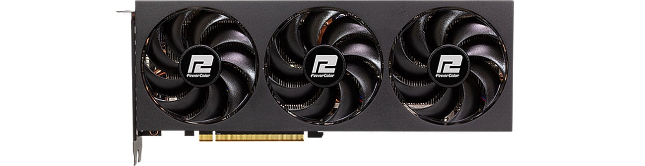 Охлаждение PowerColor Fighter Radeon RX 7800 XT