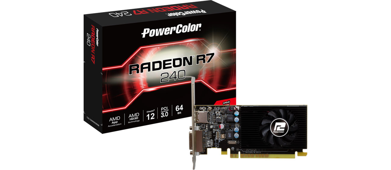 PowerColor Radeon R7 240 2 ГБ GDDR5