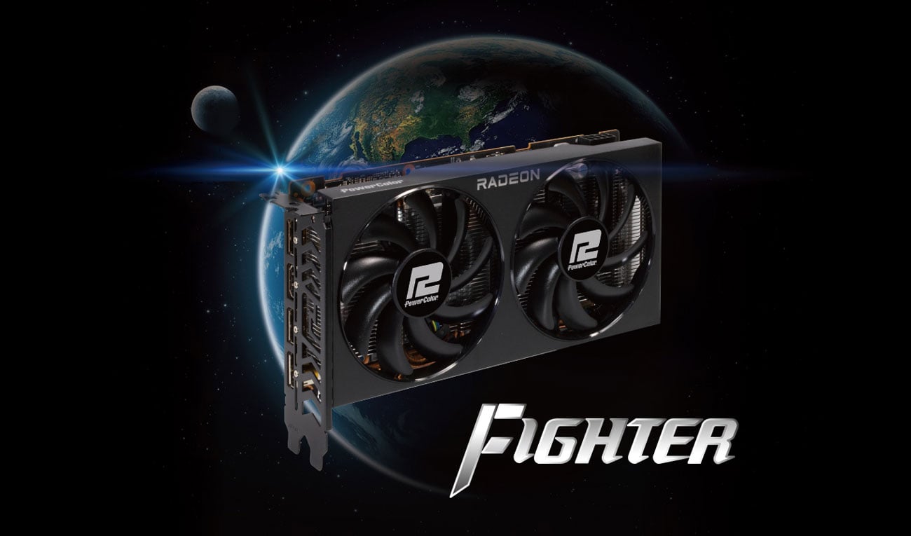 PowerColor Radeon RX 6600 Fighter 8 ГБ GDDR6