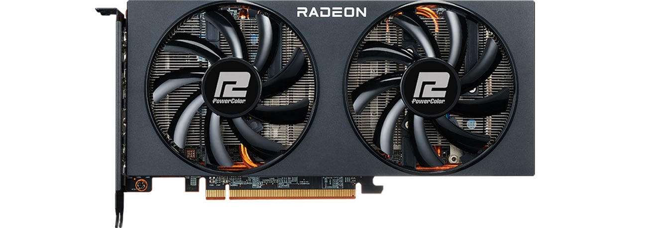 Охлаждение PowerColor Radeon RX 6700 XT Fighter