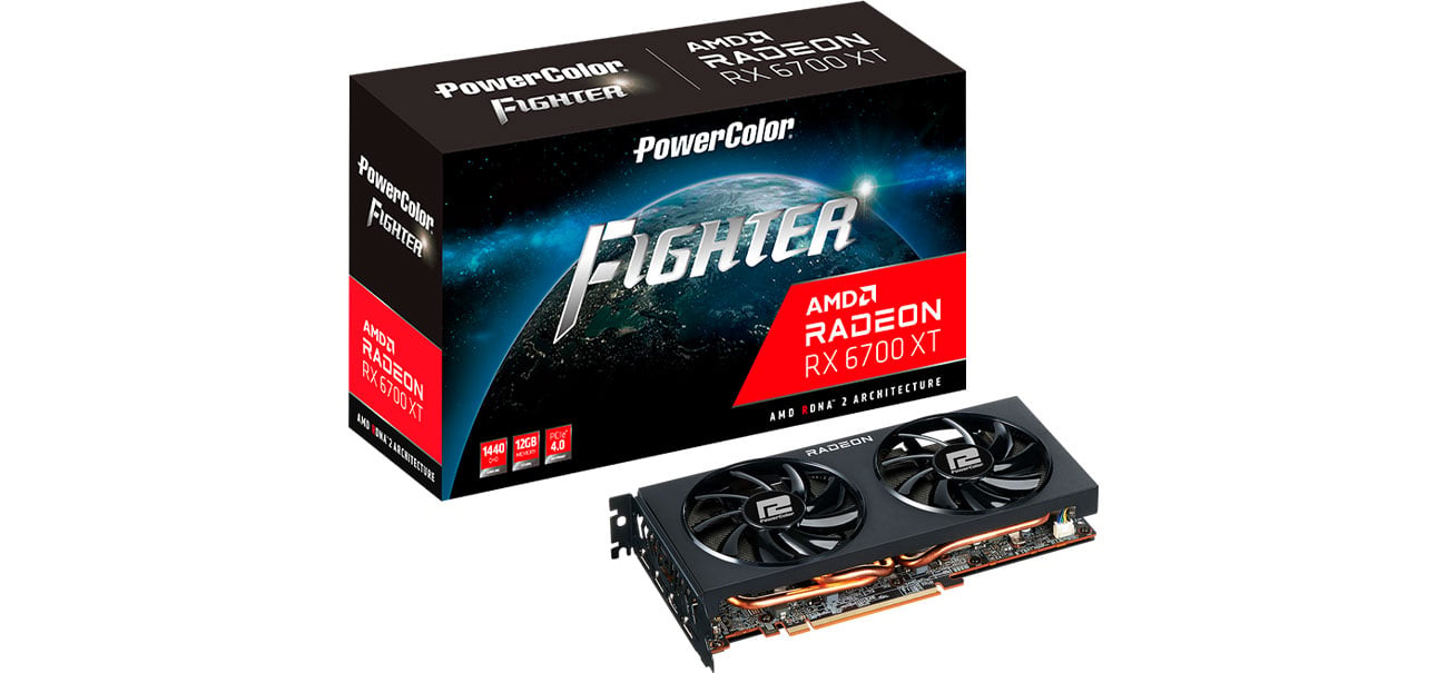 PowerColor Radeon RX 6700 XT Fighter 12 ГБ GDDR6