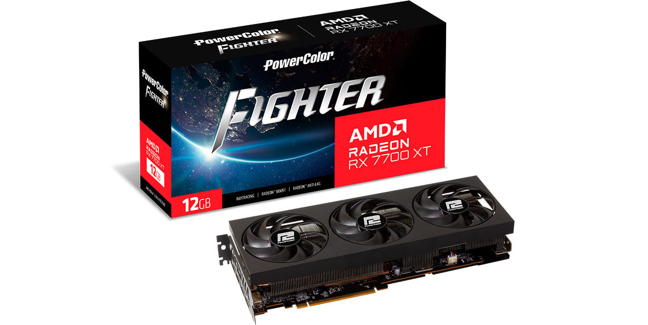 PowerColor Radeon RX 7700 XT Fighter 12 ГБ GDDR6