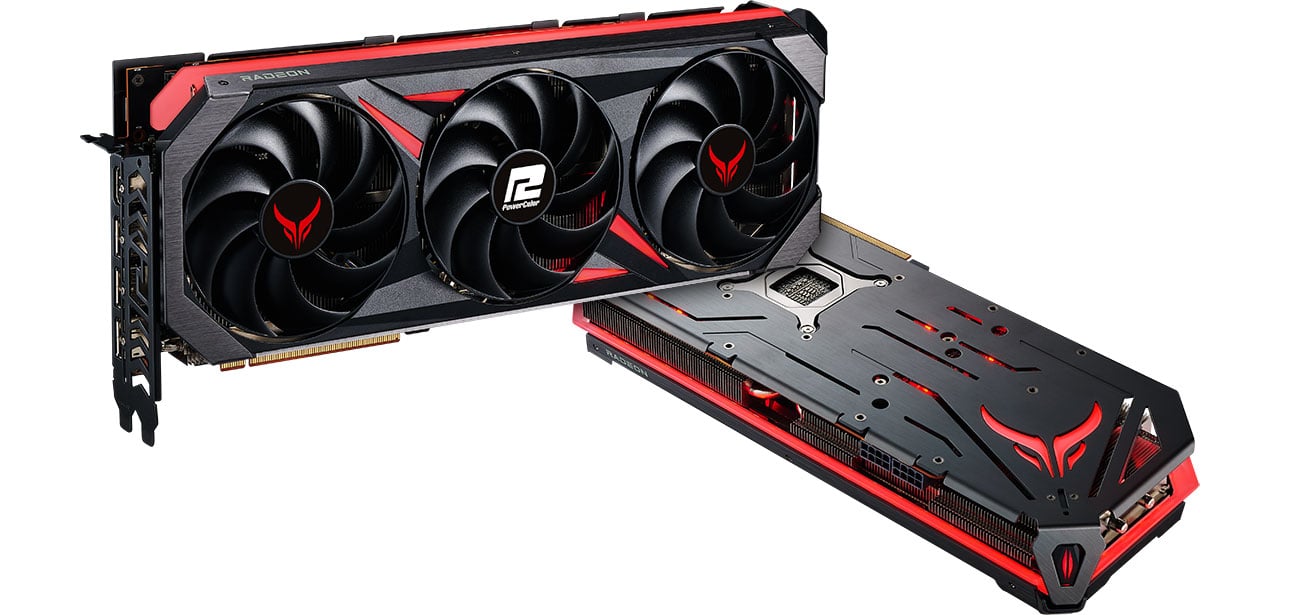 Охлаждение PowerColor Radeon RX 7800 XT Red Devil