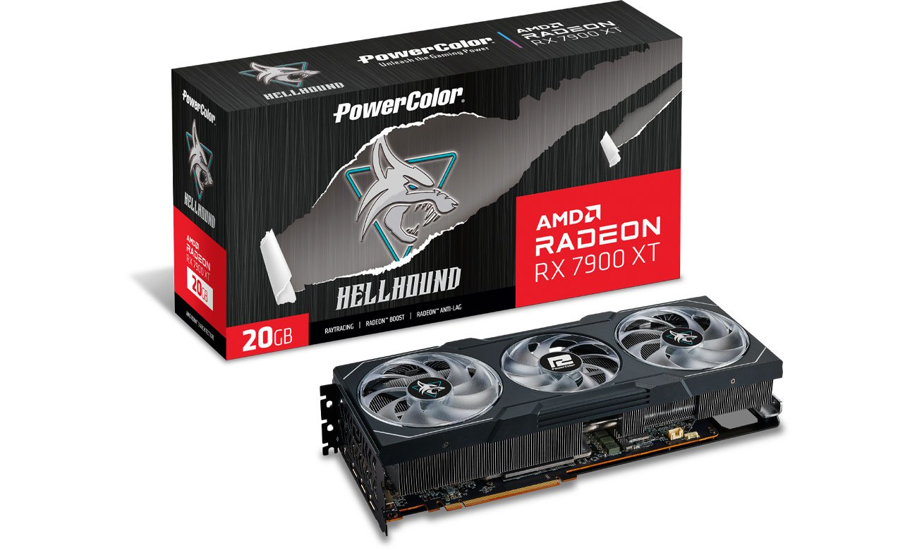 PowerColor Radeon RX 7900 XT Hellhound 20 ГБ GDDR6