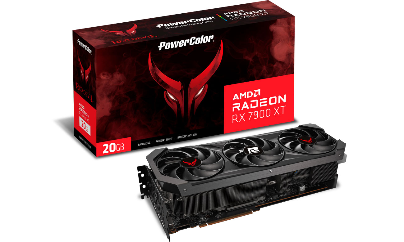 PowerColor Radeon RX 7900 XT Red Devil 20 ГБ GDDR6