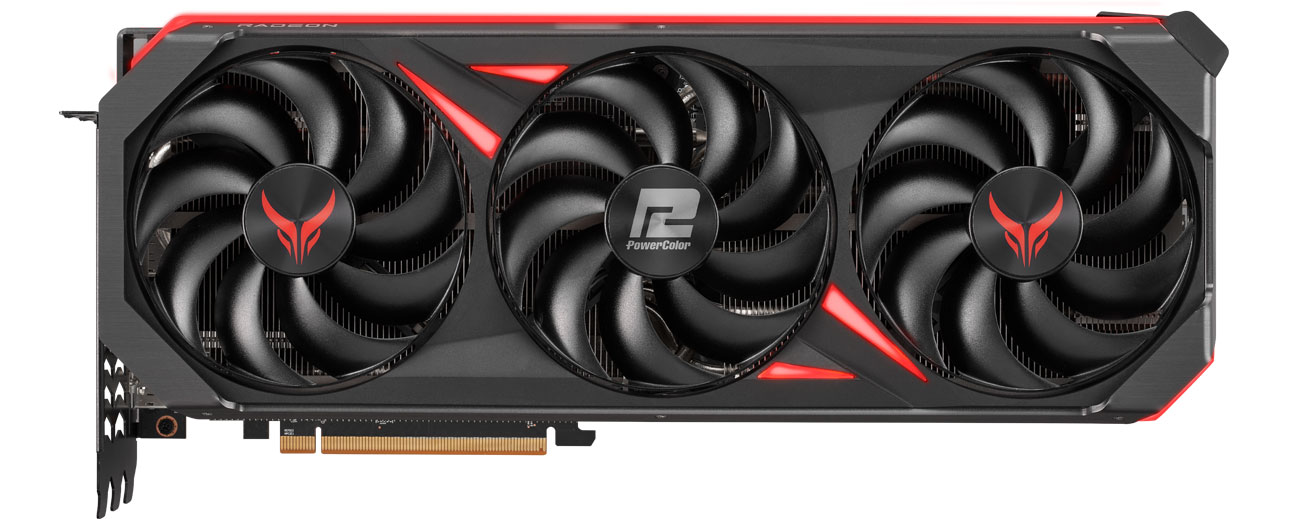 Охлаждение PowerColor Radeon RX 7900 XTX Red Devil Limited Edition