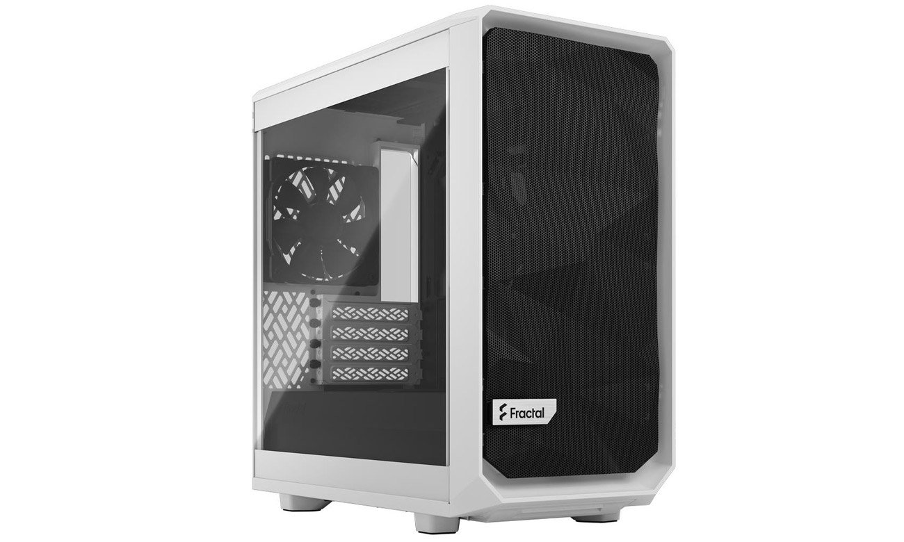 Корпус Fractal Design Meshify 2 Mini White TG прозорий відтінок