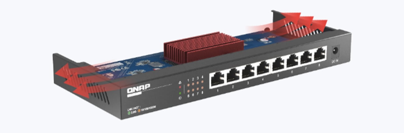 QNAP 8p QSW-1108-8T