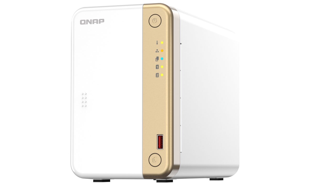 Вид спереди NAS QNAP TS-262-4G