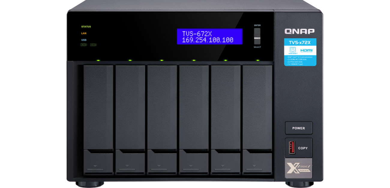 QNAP TVS-672X-i3-8G NAS