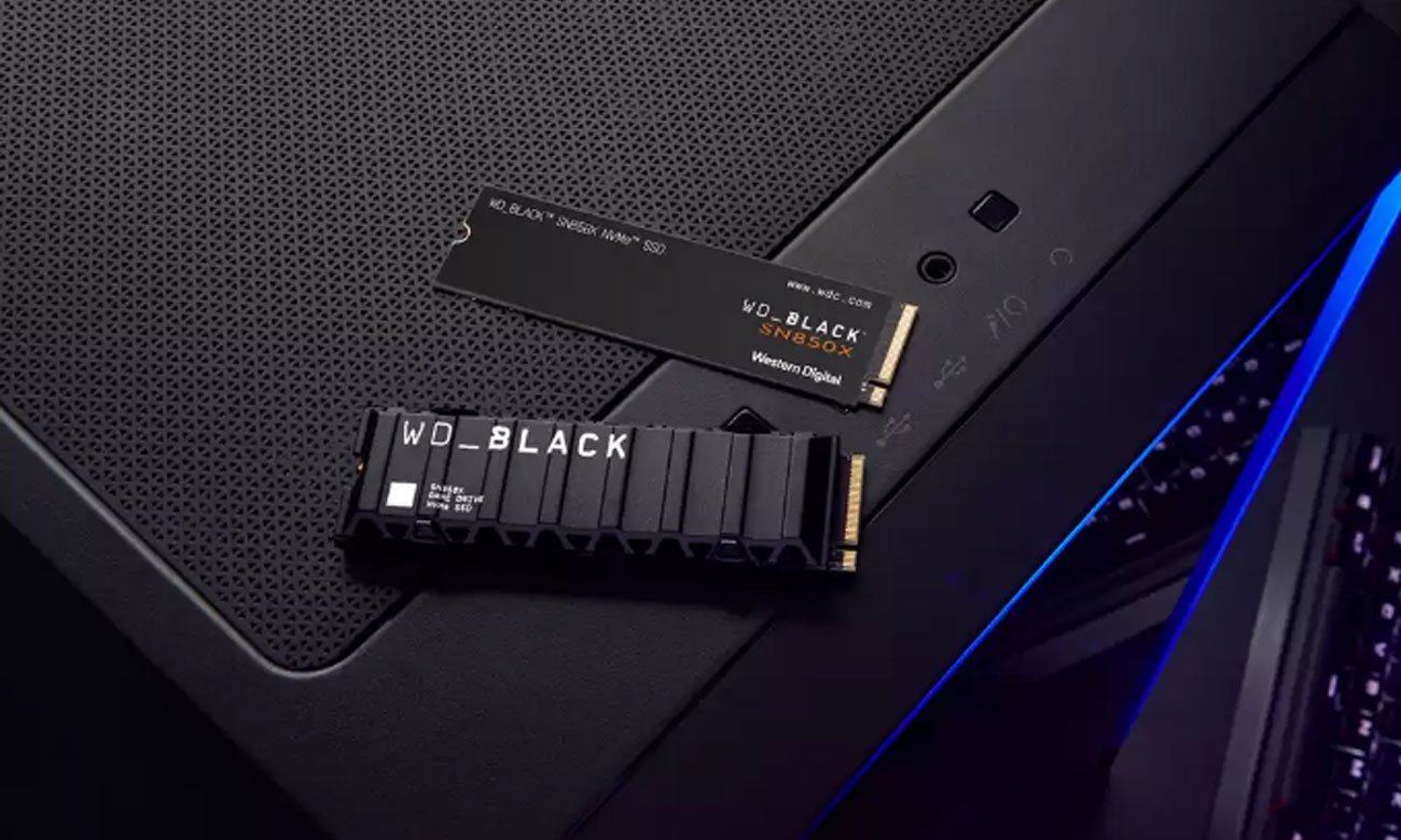 M.2 NVMe SSD WD BLACK SN850X Heatsink - Получите максимальное игровое преимущество