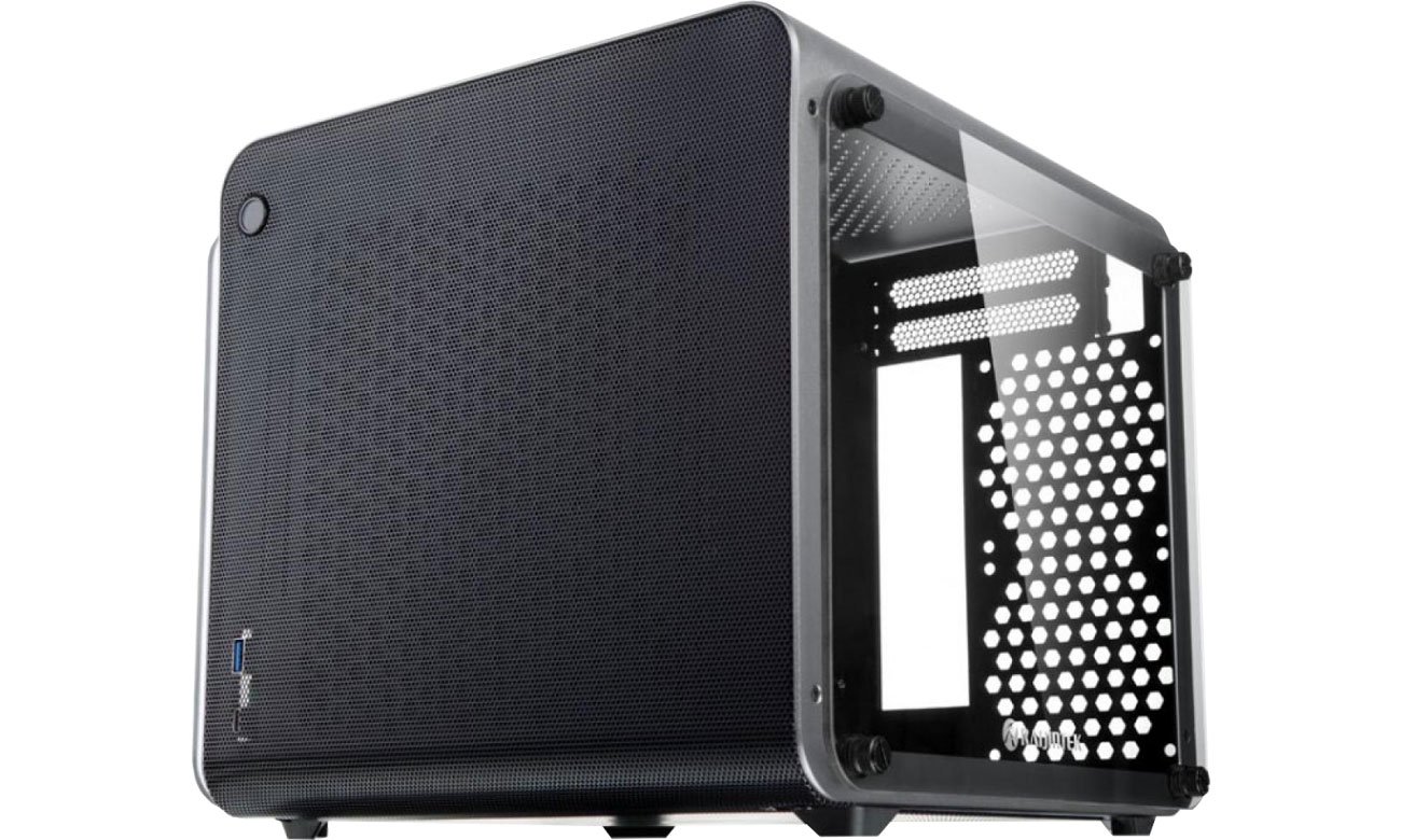 Корпус для компьютера Raijintek Metis Evo TG серебряный GERT-080