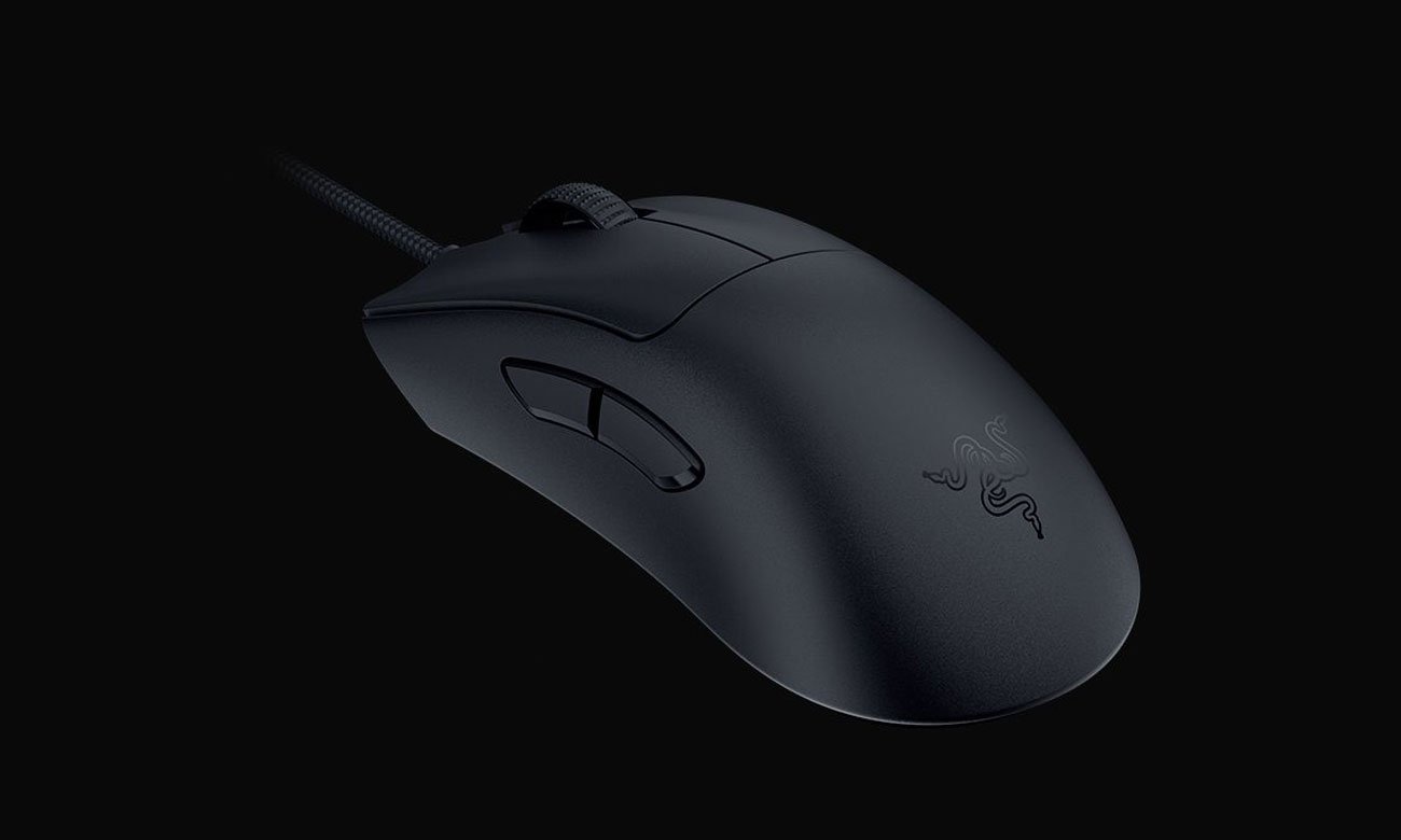 Вид сверху Razer DeathAdder V3, боковые кнопки