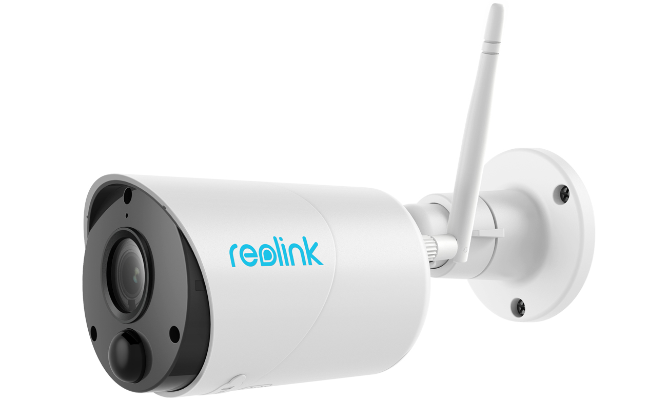 Reolink Argus Eco-V2 Wireless Outdoor Camera White – угловой вид спереди