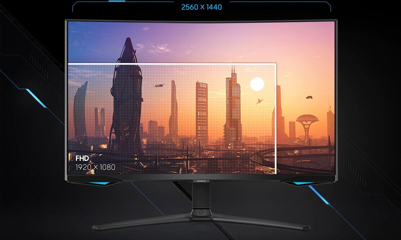 Samsung Odyssey G6 LS32BG650EUXEN роздільна здатність WQHD