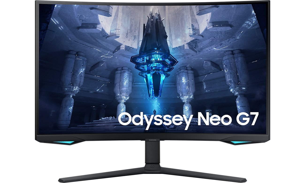 Samsung Odyssey LS32BG750NPXEN, вид спереду