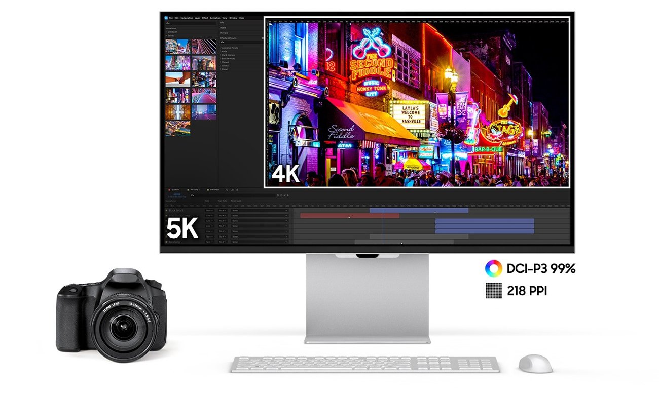 Samsung ViewFinity S9 S27C902PAUX Разрешение 5K