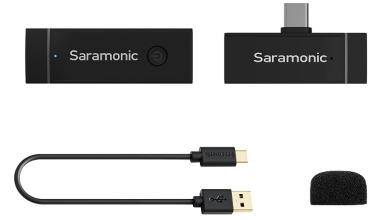 Комплект беспроводной передачи аудио Saramonic Blink Go-U1.