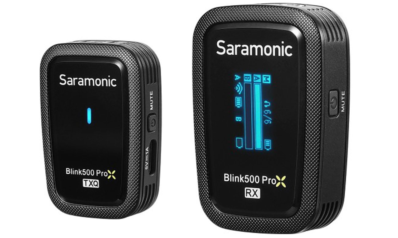 Комплект беспроводной передачи звука Saramonic Blink500 ProX Q1 (RX+TX) - Общий вид