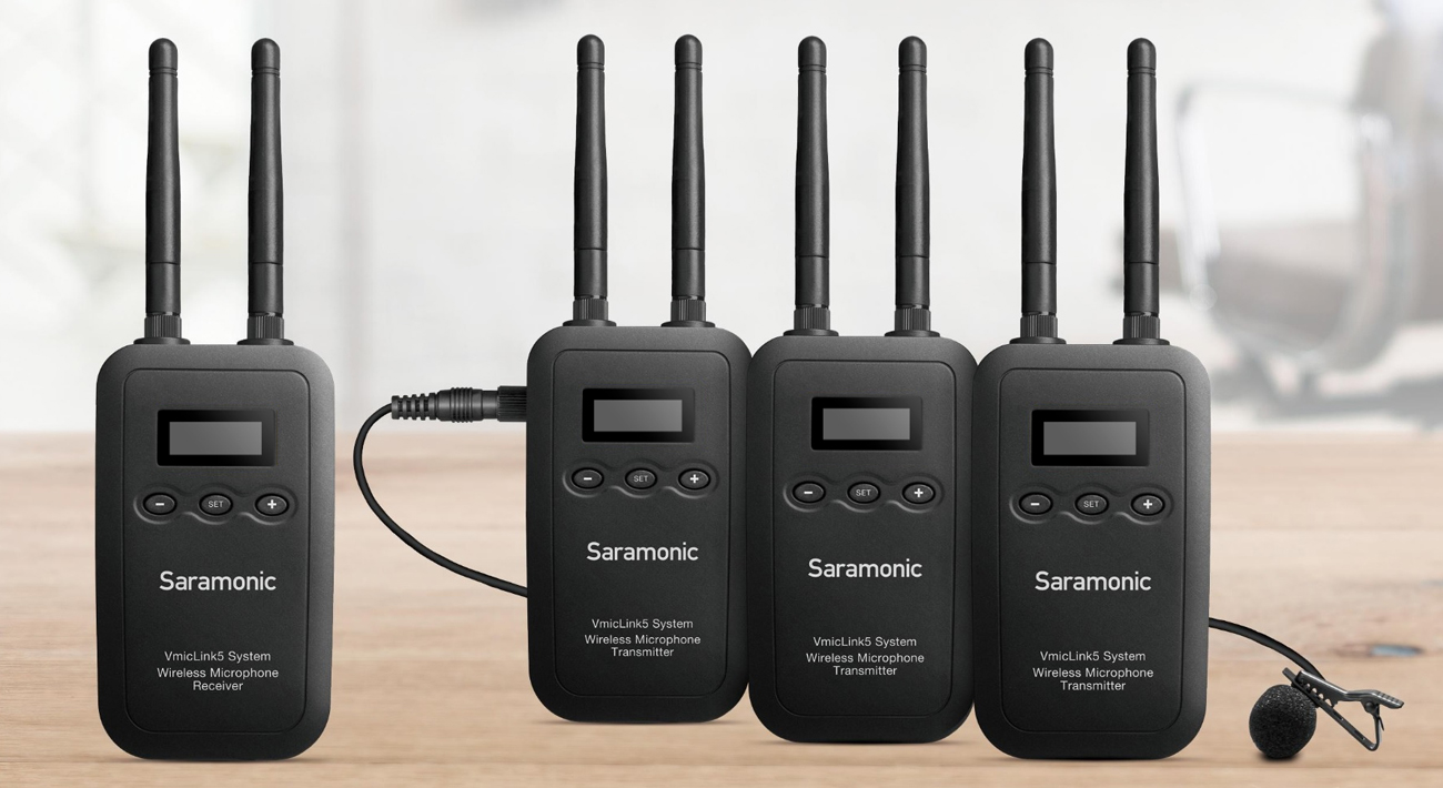 Saramonic VmicLink5 багато можливостей