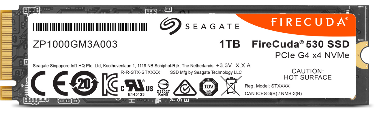 Твердотiльний накопичувач Seagate FireCuda 530 1 ТБ M.2