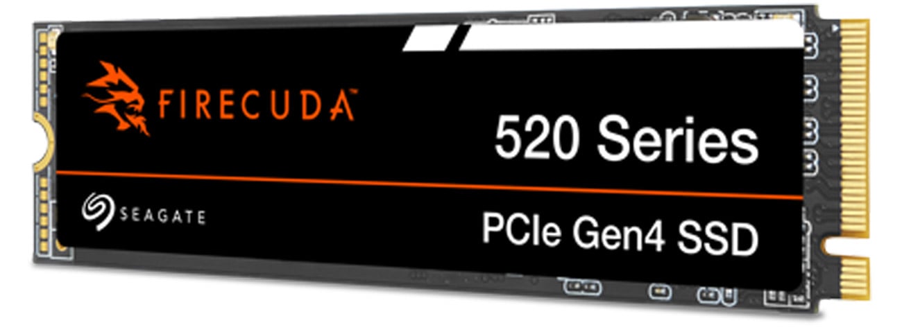 Seagate FireCuda 520 M.2 SSD – вид спереди под углом