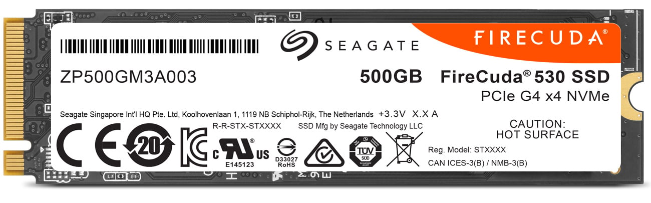 Seagate FireCuda 530 500 ГБ M.2 SSD