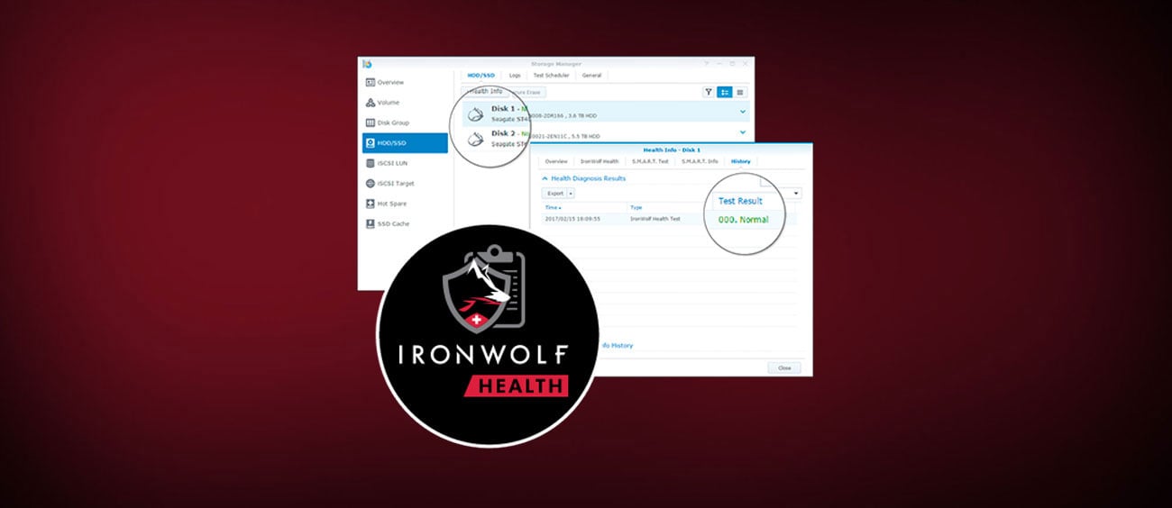 IronWolf Pro Health Management