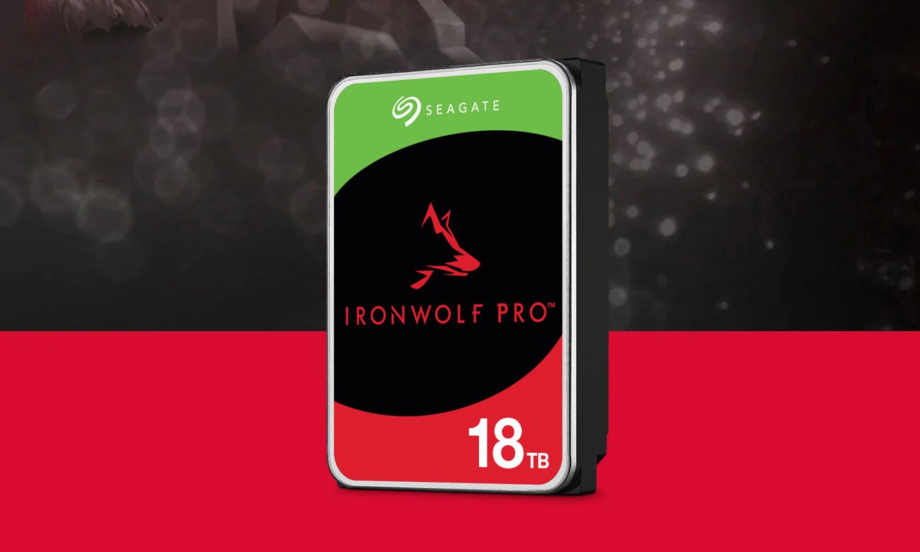 Seagate IronWolf Pro CMR 18 ТБ 7200 об/хв 256 МБ ST18000NT001