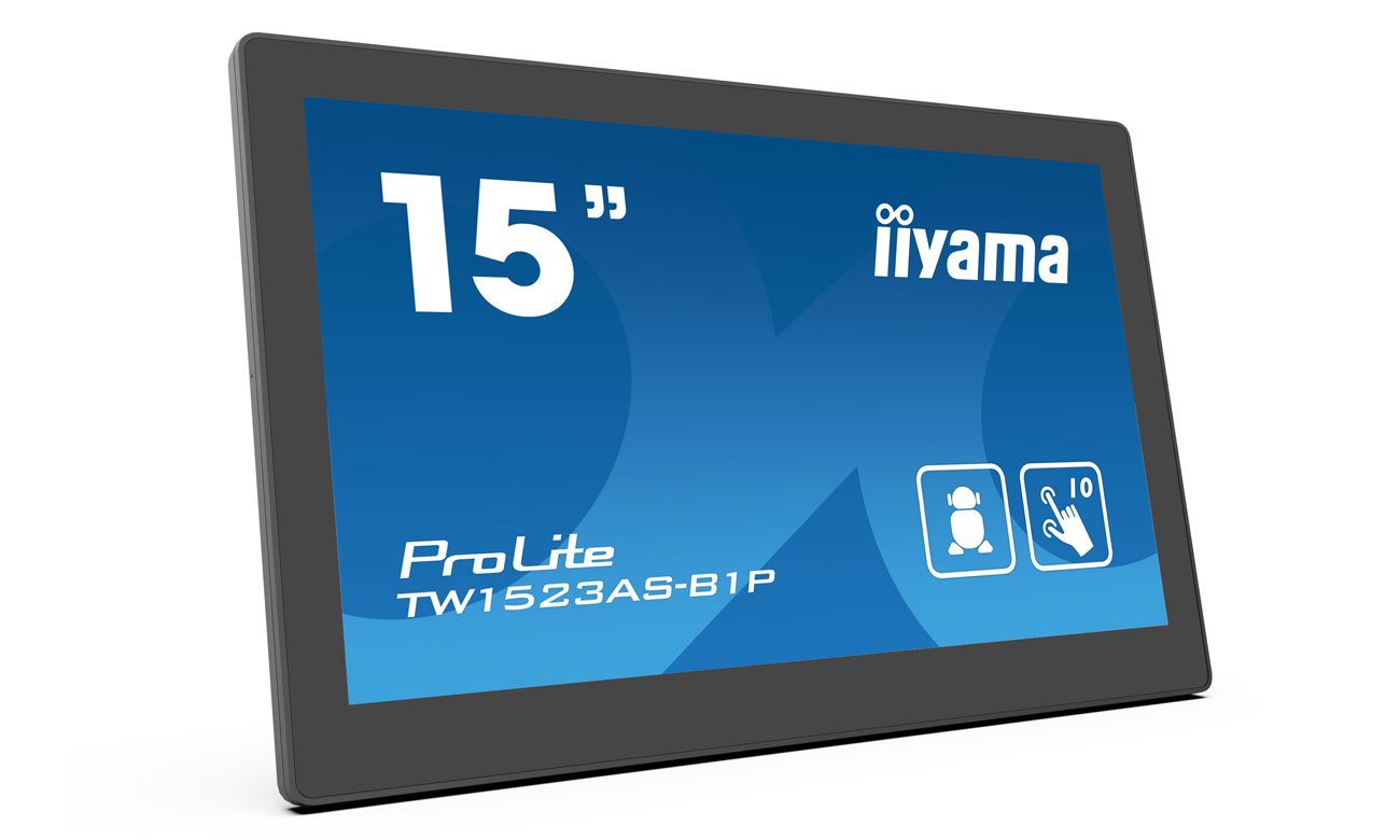 iiyama TW1523AS-B1P вид спереди