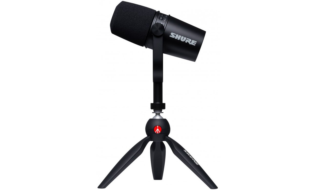 Мікрофон для подкастів Shure MV7-K-BNDL