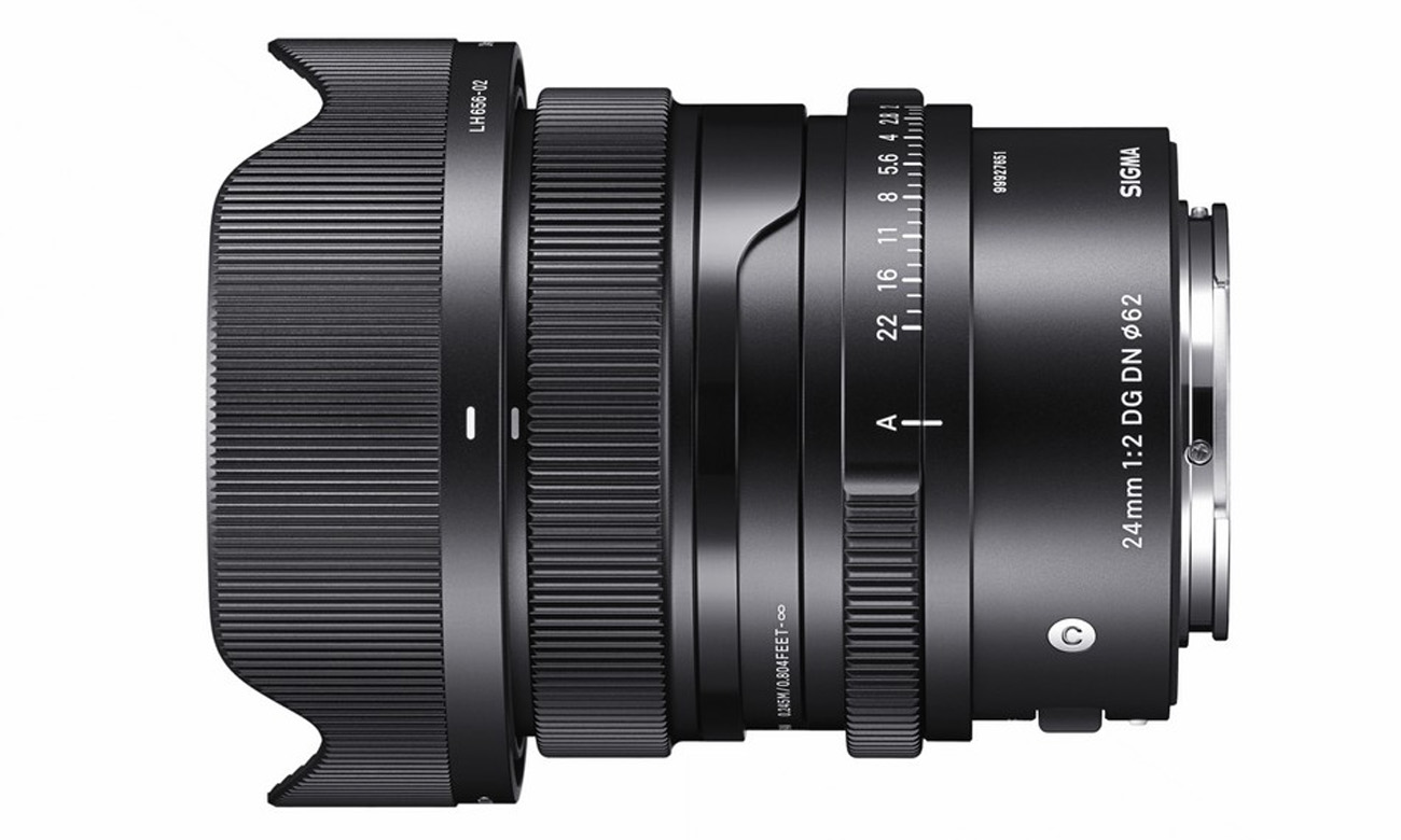 Об’єктиви SigmaC 24mm f/2 DG DN Sony-E з фіксованим фокусним розмахом