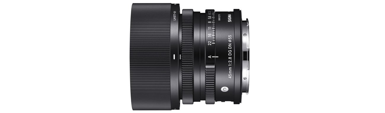 Объектив Sigma C 45mm F2.8 DG DN с фиксированным фокусным фокусом (L-MOUNT)