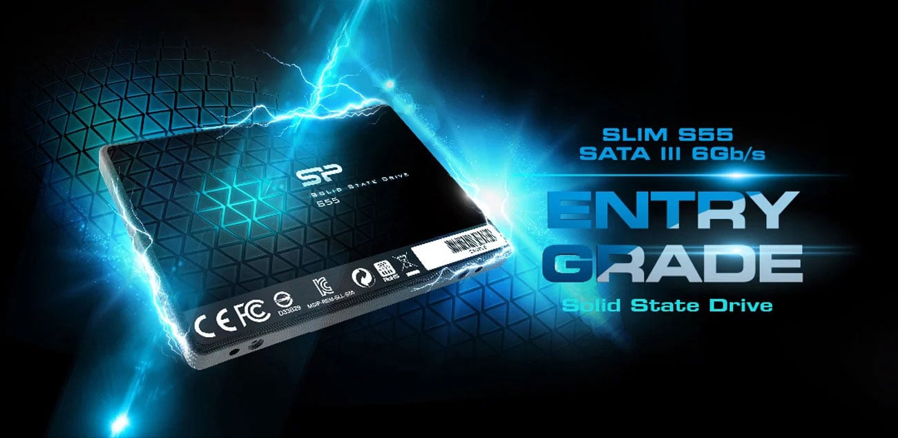 SSD Silicon Power S55 7 мм 960 ГБ