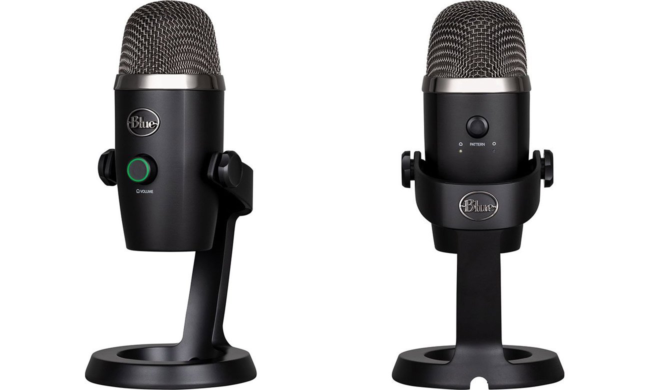 Сині мікрофони Yeti Desk Microphone Black